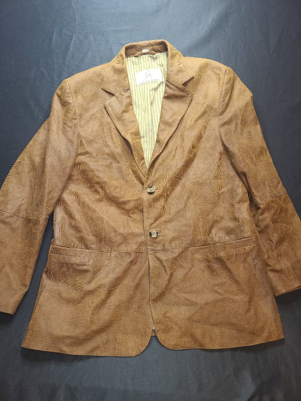 Roberto Barosso faux leather Jacket r42